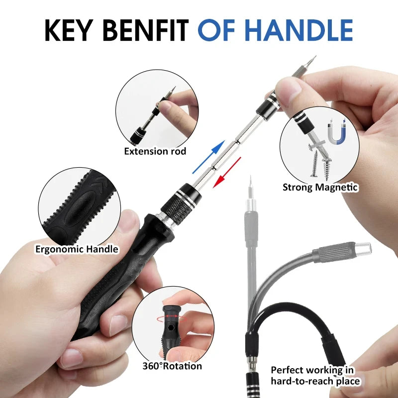 HomeStyle™ Precision Magnetic Screwdriver Set