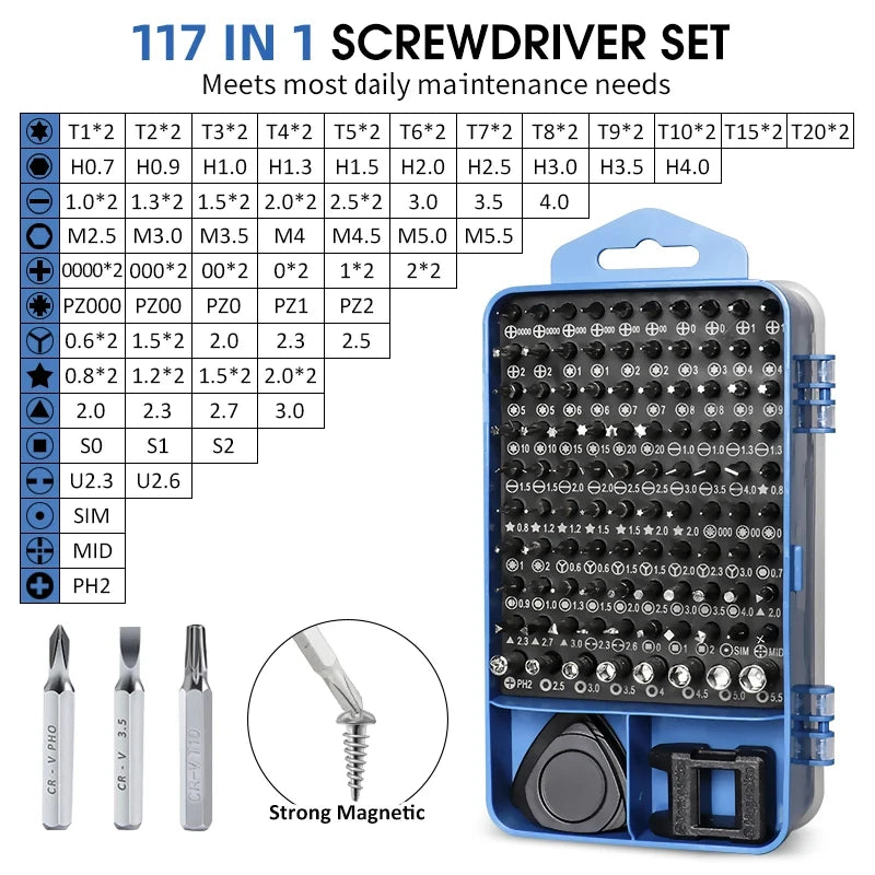 HomeStyle™ Precision Magnetic Screwdriver Set