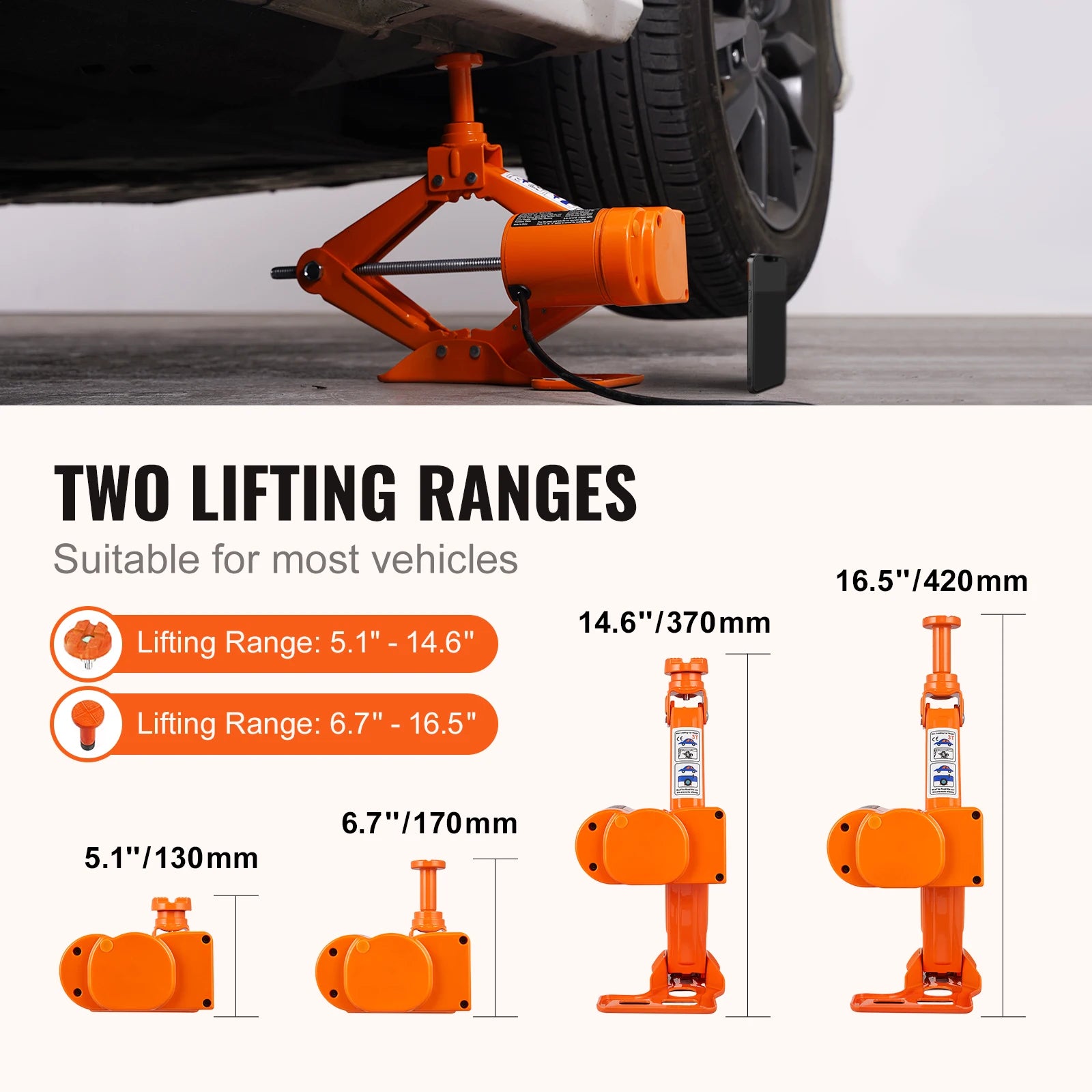 HomeStyle™ Electric Car Jack