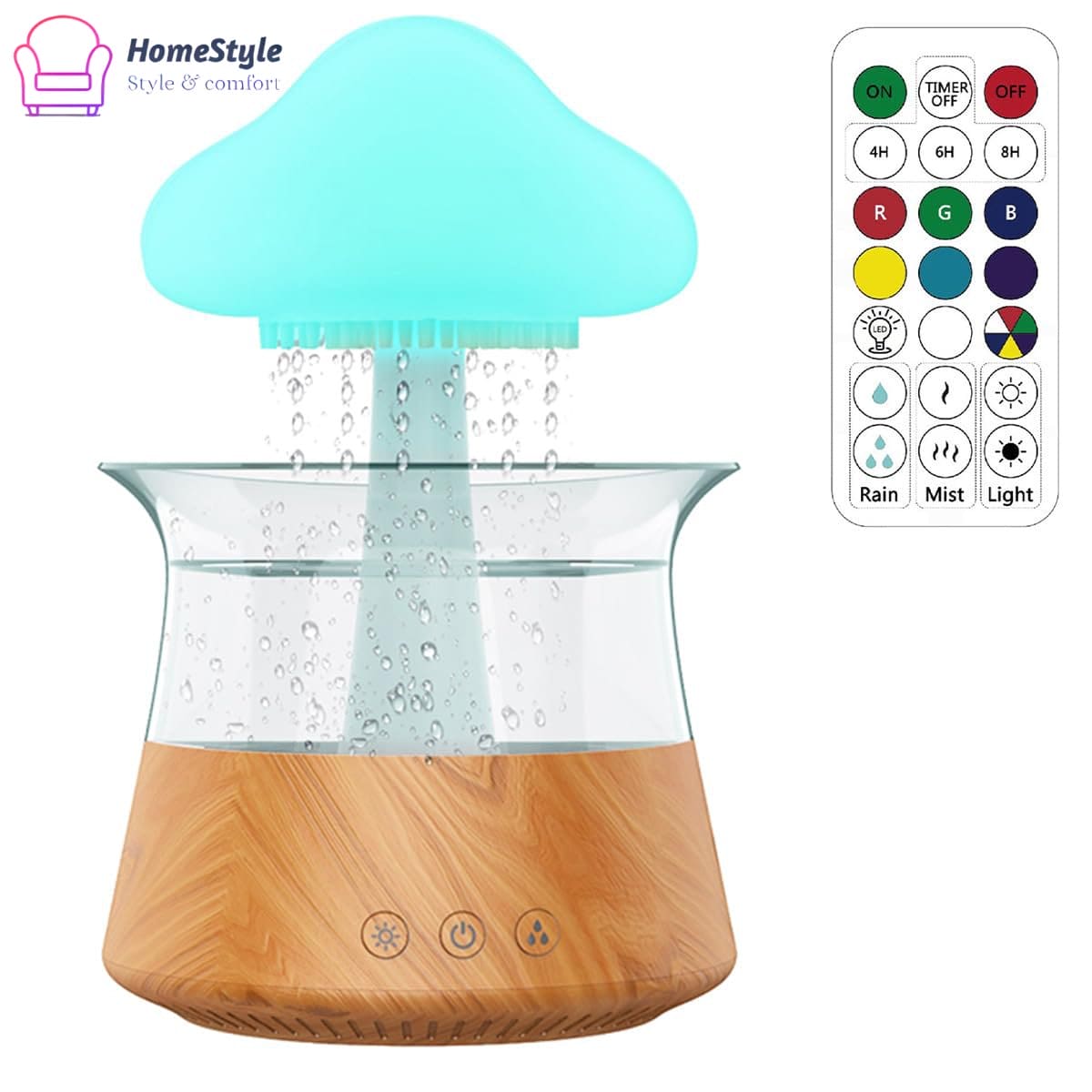 HomeStyle™ Rain Cloud Humidifier